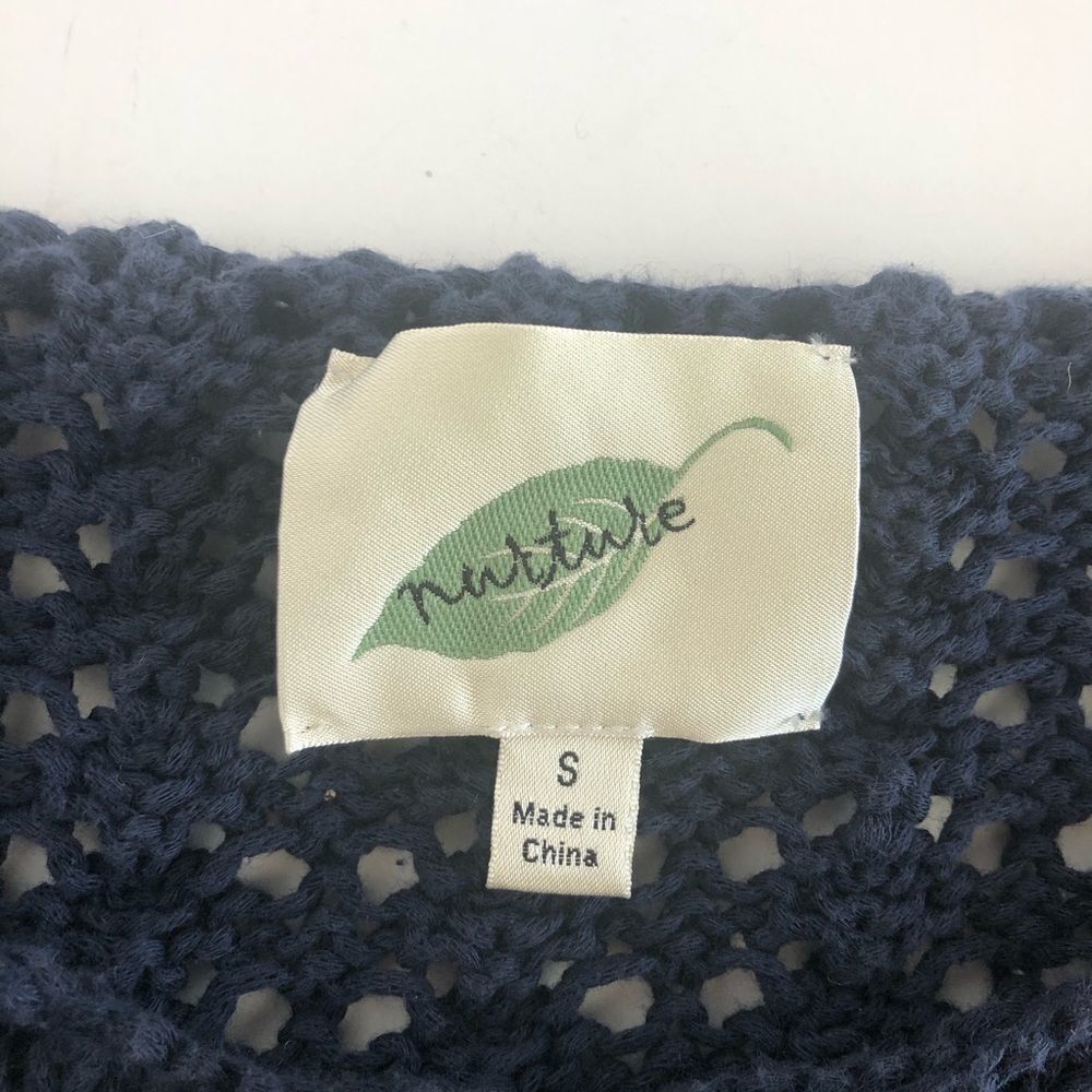 Blue Nurture by Lamaze Crochet Sweater - Picture 4 of 6